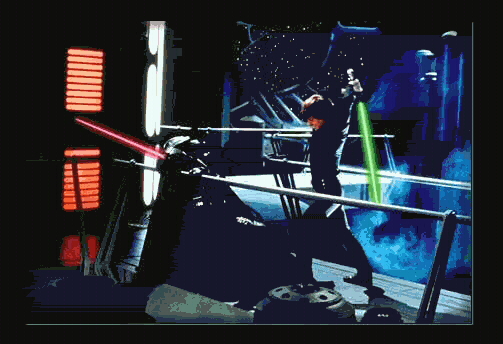Luke beat Vader